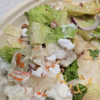 Chuck E. Cheese - Wilted lettuce at the salad bar - Pizza Near Me - Las Vegas, Nevada
