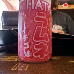 Strawberry soda Strawberry soda