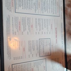 Hanover Street Social - Gluten free menu! Thank you!