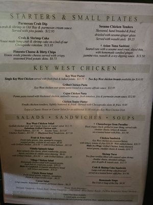 Menu photo 3 Village Grill Burlington, NC