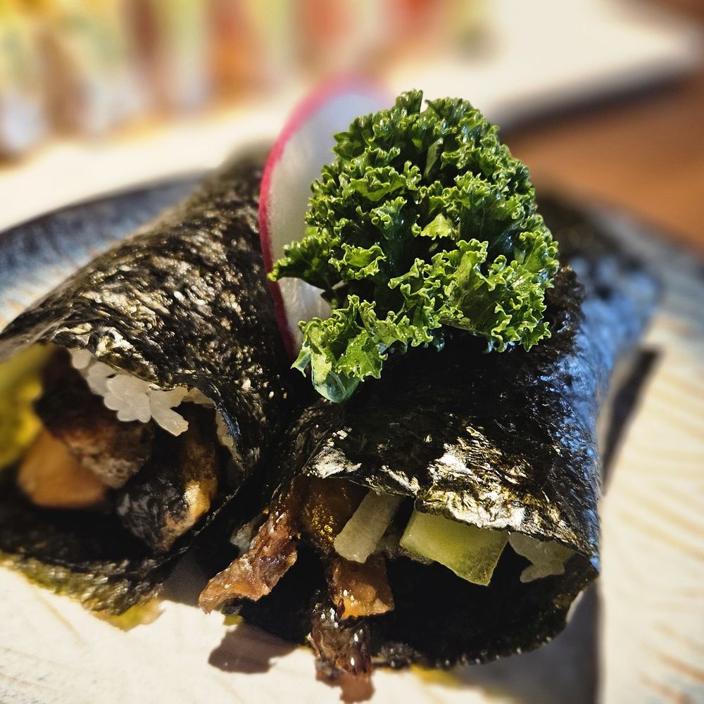 Sushi Kyo - (2) Salmon Skin Hand Rolls - Japanese Near Me - Monrovia, California Sushi Kyo - (2) Salmon Skin Hand Rolls - Japanese Near Me - Monrovia, California