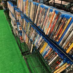 Gameroom - Blu Rays galore