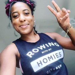CITYROW - Plainview - "Exercise gives you endorphins. Endorphins make you happy. Here's to happily rowing with your homies this weekend! :@karismadancefitness"