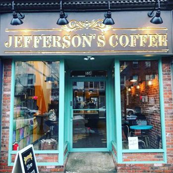 Jefferson's Coffee - The shop itself is quaint and coffee delicious. - Coffee & Tea Near Me - Hoboken, New Jersey Jefferson's Coffee - The shop itself is quaint and coffee delicious. - Coffee & Tea Near Me - Hoboken, New Jersey