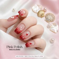 Pink Polish Nails & Lashes