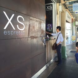 XS Espresso - Hole in the wall cafe next to Messina Gelato
