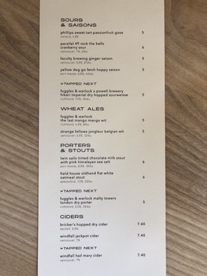 Menu photo 6 Sing Sing Vancouver, BC