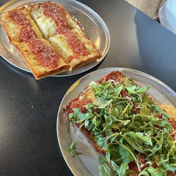 Via 313 Pizza - Four Cheese and The Rocket - Pizza Near Me - Centennial, Colorado Via 313 Pizza - Four Cheese and The Rocket - Pizza Near Me - Centennial, Colorado
