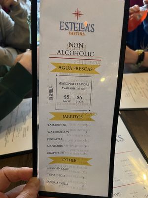 Menu photo 2 Estella’s Cantina Gary, IN