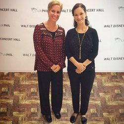 Mainari Music Studio for Violin & Viola Lessons - Tasha met Hilary Hahn after a concert with the San Diego Symphony. Bucket list