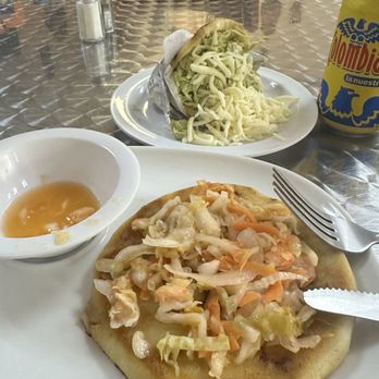 La Padella Latina - Pupusa, stuffed arepa and a soda - Latin American Near Me - Coconut Creek, Florida La Padella Latina - Pupusa, stuffed arepa and a soda - Latin American Near Me - Coconut Creek, Florida