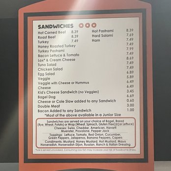 Barry Bagels - sandwiches menu - Bagels Near Me - Kettering, Ohio Barry Bagels - sandwiches menu - Bagels Near Me - Kettering, Ohio