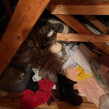 K Lee Express - Attic clean out (Before) - Junk Removal & Hauling Near Me K Lee Express - Attic clean out (Before) - Junk Removal & Hauling Near Me