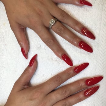 Crystal Beauty - Very nice job shape is perfect took her time would definitely recommend her services I'm not from town but would love to come back - Nail Salons Near Me - Arlington, Virginia