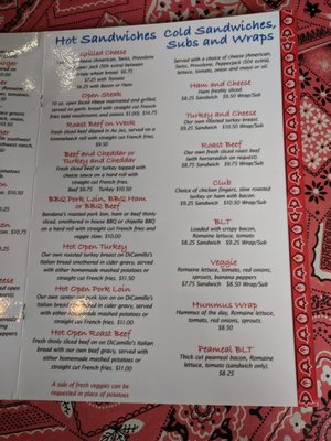 Menu photo 5 Bandana's Bar and Grill Youngstown, NY Menu photo 5 Bandana's Bar and Grill Youngstown, NY