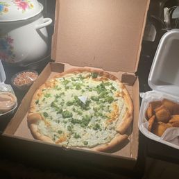 $70 worth of food, and we tossed the pizza.