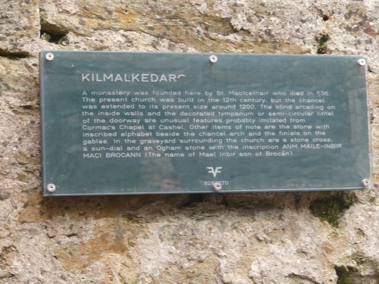 Kilmalkedar Church / Cill Maoilchéadair by null