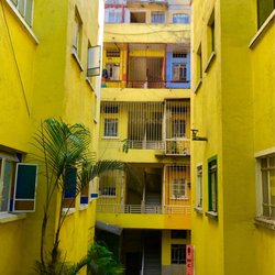 El Rey del Marisco - On the 2nd floor looking at the converted apartments that are now dinning rooms.
