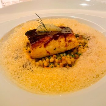 The Lambs Club - Slow Cooked Atlantic Halibut - New American Near Me - New York, New York The Lambs Club - Slow Cooked Atlantic Halibut - New American Near Me - New York, New York