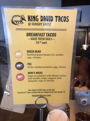 Menu photo 2 Hungry Ghost Brooklyn, NY