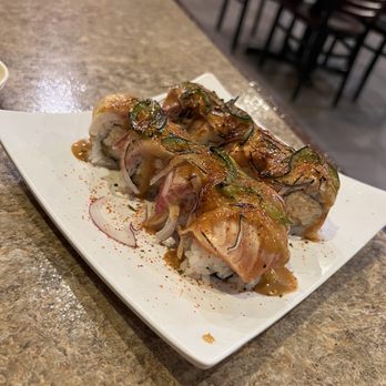 Sushiya Sushi - Geisha Special Roll - Japanese Near Me - Gilbert, Arizona Sushiya Sushi - Geisha Special Roll - Japanese Near Me - Gilbert, Arizona