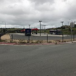 Hercules Transit Center - Lynx is pretty reliable and is a more "high end" bus experience than your typical bus