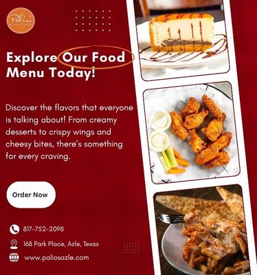 Menu photo 2 Palio's Pizza cafe Azle, TX Menu photo 2 Palio's Pizza cafe Azle, TX