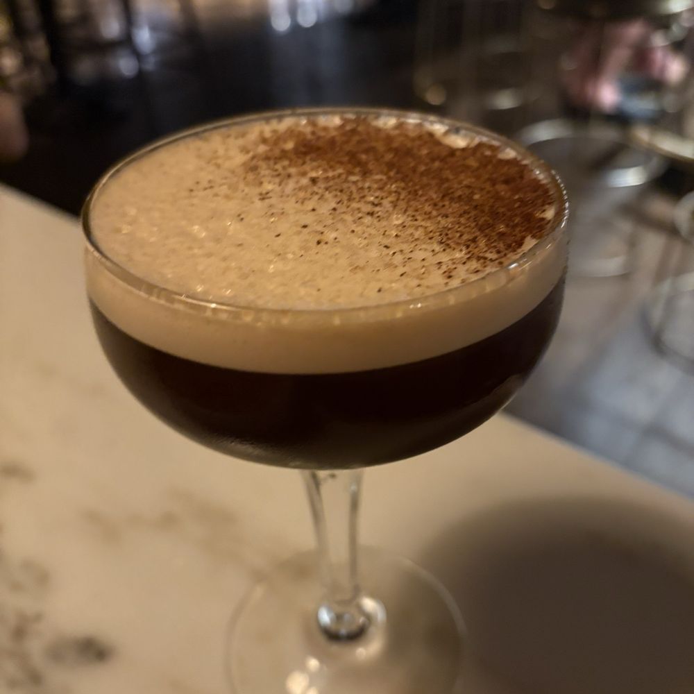 Le Ame - Espresso Martini made with Ketel One, Borghetti Italian Liqueur and Slow-Steeped Coffee - Steakhouses Near Me - Phoenix, Arizona