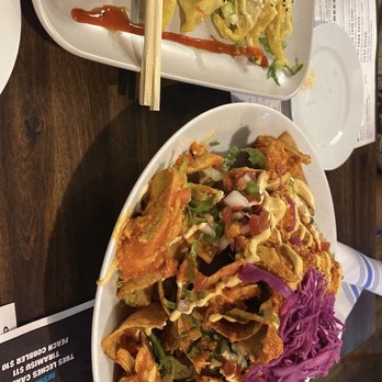 Charlys Waterfront - CHICKEN NACHOS &   STEAMED SHRIMP DUMPLINGS - Burgers Near Me - Essex, Maryland