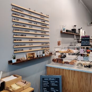 O'Some Cafe - a variety of pastries on display - Coffee & Tea Near Me - Watertown, Massachusetts