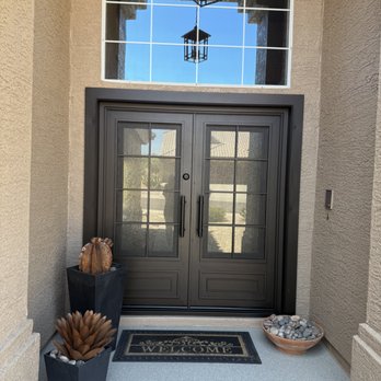 Allied Iron - Door with Rain Glass - Door Sales/Installation Near Me - Tempe, Arizona Allied Iron - Door with Rain Glass - Door Sales/Installation Near Me - Tempe, Arizona