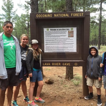 Lava River Cave - Getting ready to hike - Landmarks & Historical Buildings Near Me - Flagstaff, Arizona