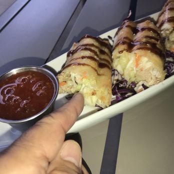 Uncle's Hawaiian Grindz - Kalua Pig Lumpia. - Asian Fusion Near Me - Fallston, Maryland