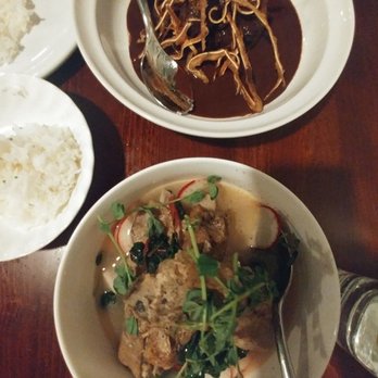 Musang Seattle - Top is Dinuguan and bottom is Pork Sinigang - Filipino Near Me - Seattle, Washington Musang Seattle - Top is Dinuguan and bottom is Pork Sinigang - Filipino Near Me - Seattle, Washington