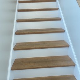 Stairs repainted, they never looked this good Stairs repainted, they never looked this good