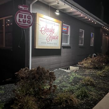 Sahm's Smokehouse - Front Entrance - Smokehouse Near Me - Pendleton, Indiana