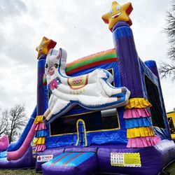 Sky High Party Rentals - Llama llama Inflatable Bounce house party rentals delivered to Houston, Austin, & Dallas, Texas.