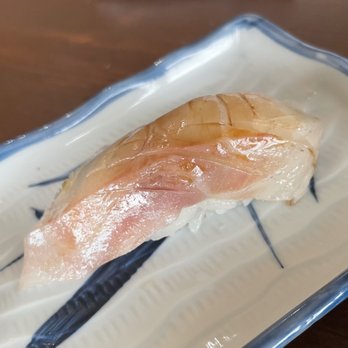 Sushi Kaunta - Sea bass nigiri - Japanese Near Me - Kent, Washington Sushi Kaunta - Sea bass nigiri - Japanese Near Me - Kent, Washington