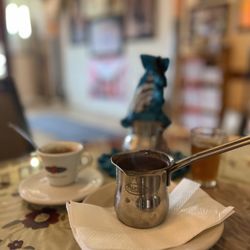Moroccan Bites - Turkish coffee and Moroccan mint tea