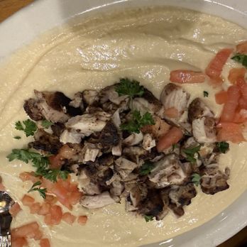 Aladdin's Eatery - Hummus Chicken Plate - Lebanese Near Me - Cincinnati, Ohio