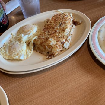Cope's Knotty Pine Cafe - Hash browns and eggs - Breakfast & Brunch Near Me - Bakersfield, California