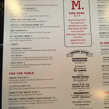 Marlow's Tavern - Appetizers! - New American Near Me - Orlando, Florida
