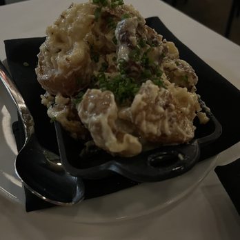 Georgia James - Smashed and fried potatoes - Steakhouses Near Me - Houston, Texas Georgia James - Smashed and fried potatoes - Steakhouses Near Me - Houston, Texas