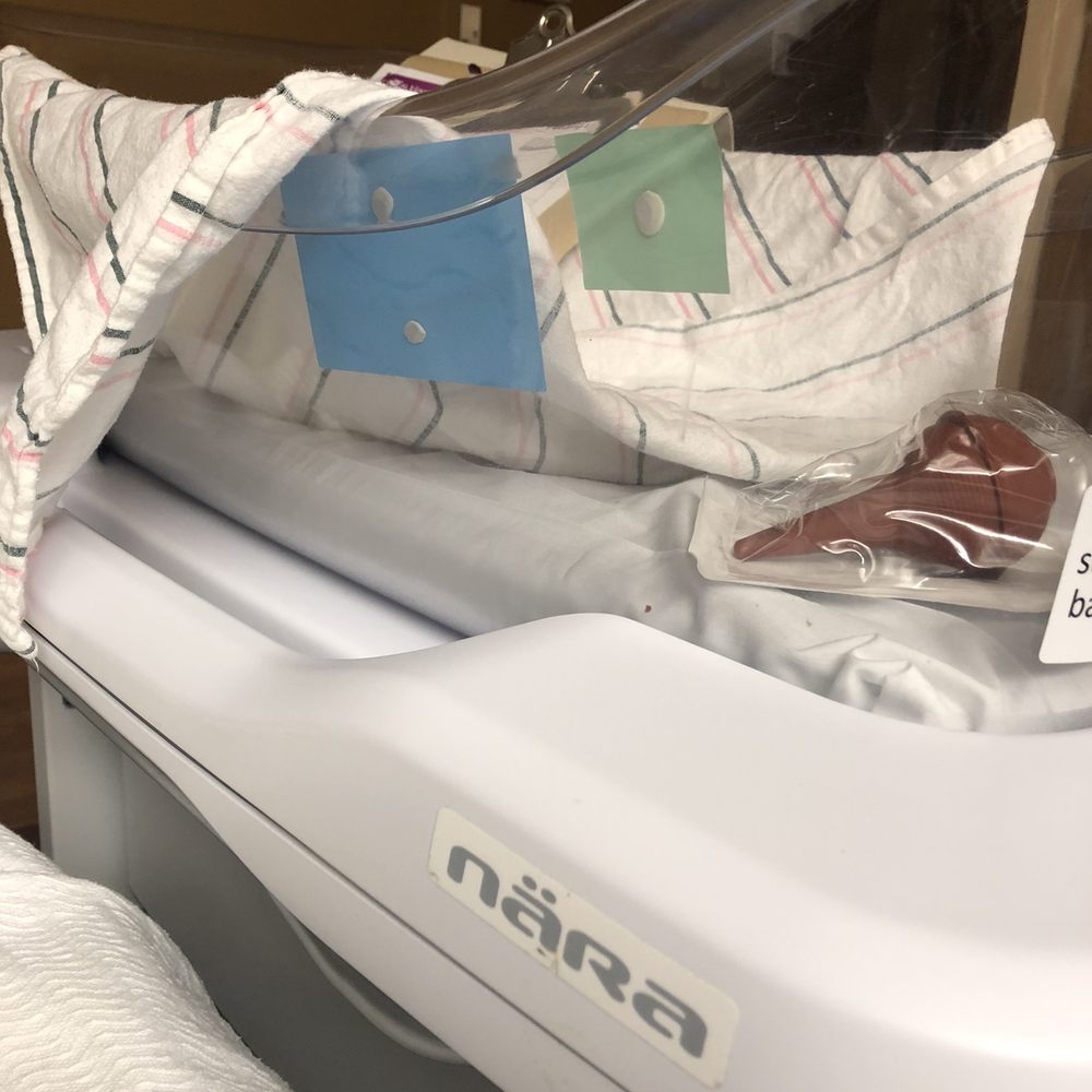 St. Vincent Women's Hospital - Smooth rolling bassinet that can be pulled up right next to bedside and has drawers for linen, diaper changes, etc - Hospitals Near Me - Indianapolis, Indiana St. Vincent Women's Hospital - Smooth rolling bassinet that can be pulled up right next to bedside and has drawers for linen, diaper changes, etc - Hospitals Near Me - Indianapolis, Indiana