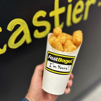 Fast Bagel - Somerset - a hand holding a cup of fast bagel - Breakfast & Brunch Near Me - Somerset, New Jersey Fast Bagel - Somerset - a hand holding a cup of fast bagel - Breakfast & Brunch Near Me - Somerset, New Jersey