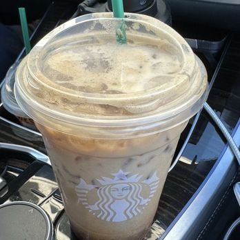Starbucks - Iced Brown Sugar Oatmilk Shaken Espresso - Coffee & Tea Near Me - Pomona, California
