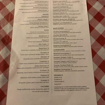 Bacio Italiano - Menu front Nov 2020 - Pizza Near Me - Tucson, Arizona Bacio Italiano - Menu front Nov 2020 - Pizza Near Me - Tucson, Arizona