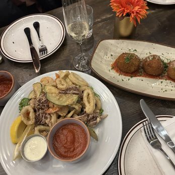 Trattoria Da Sofia - Calamari + Arancine - Italian Near Me - San Diego, California