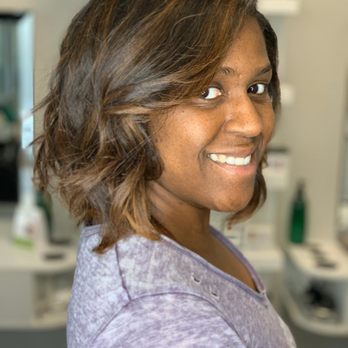 Sally's Dominican Hair Studio - Sun kiss balayage for this beauty! - Hair Salons Near Me - Allen, Texas Sally's Dominican Hair Studio - Sun kiss balayage for this beauty! - Hair Salons Near Me - Allen, Texas