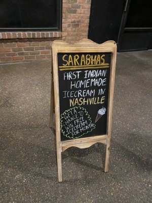 Menu photo 4 Sarabhas Creamery Nashville, TN Menu photo 4 Sarabhas Creamery Nashville, TN